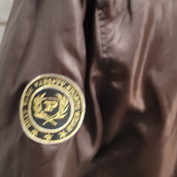 Phat Farm Mens Large Y2K Vintage satin puff flight jacket - Picture 5 of 16